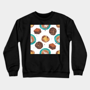 coffee and cake Crewneck Sweatshirt